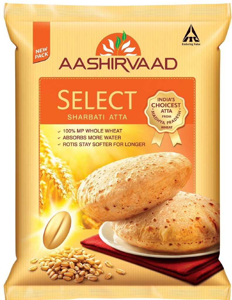 Aashirvaad Select Sharbati Atta 5kg - Rashan Pani