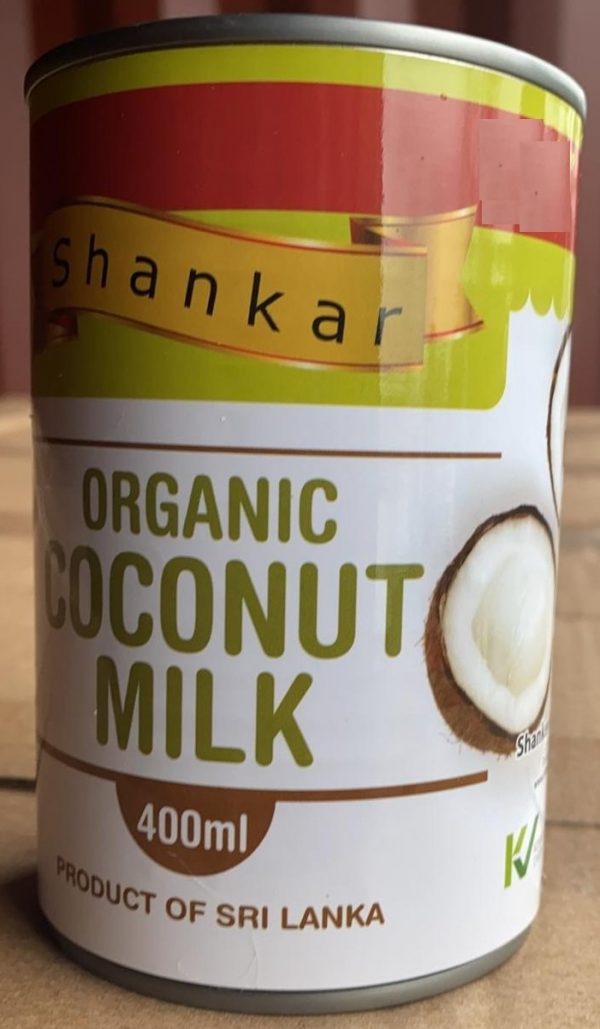 Shankar Organic Coconut Milk 400ml