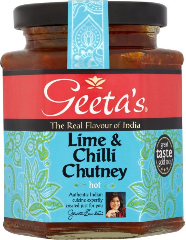 Geetas Lime & Chilli Chutney 230g