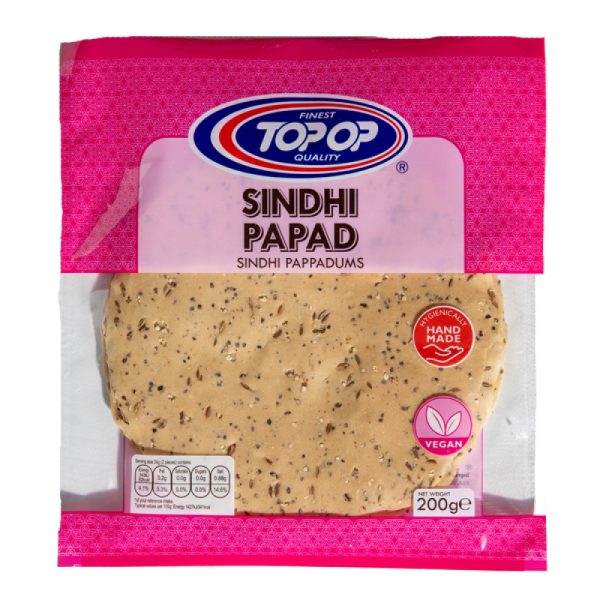 Top-Op Papad Sindhi 200g